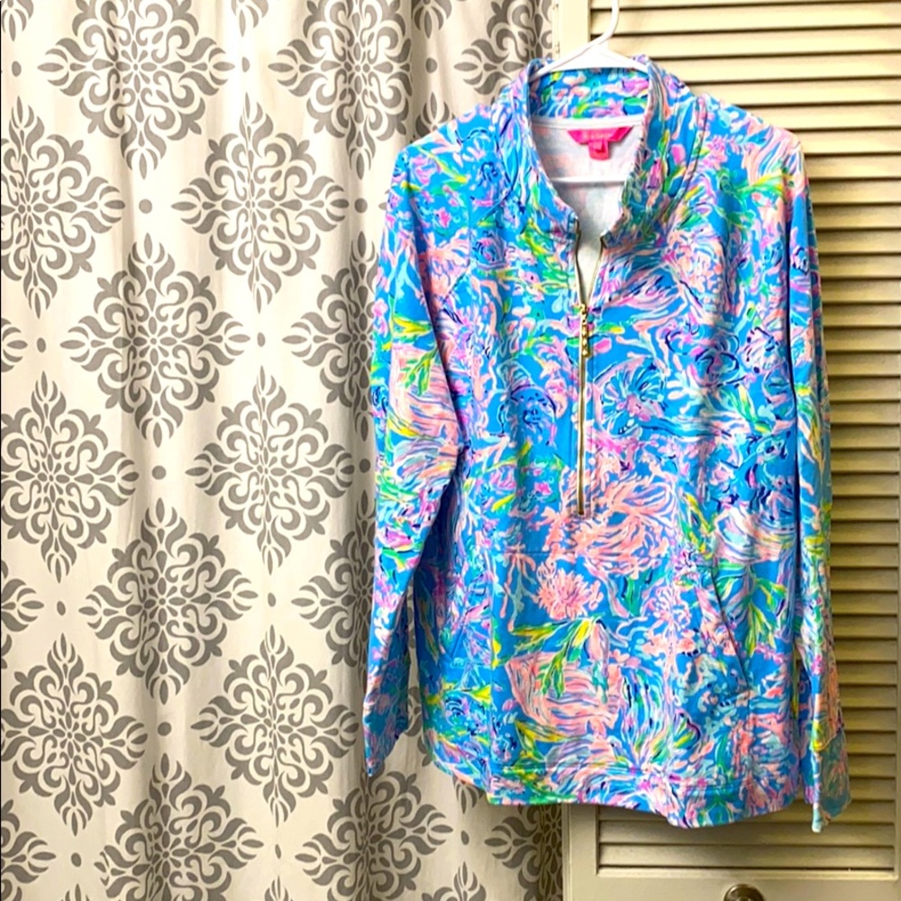 Lilly Pulitzer UPF 50 Skipper Popover! Worn once!